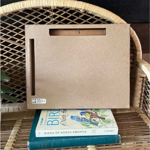 Vintage 1980’s Hand Stitched Wood Framed Qoute - Love Friendship Relationship - Picture 4 of 9